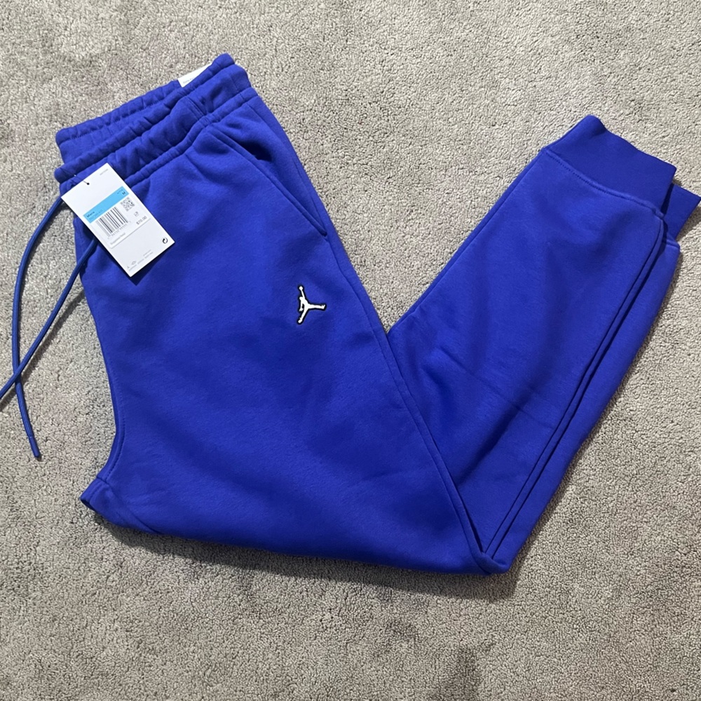 Nike Air Jordan MJ Jumpman Fleece Jogger Pants Purple DQ7340-432 Men's
